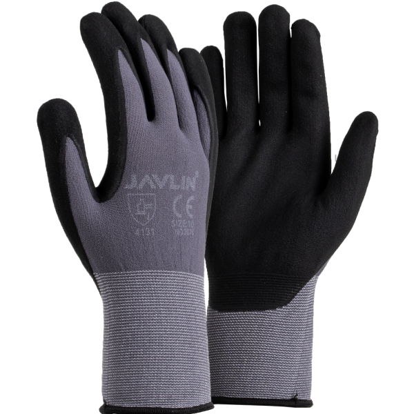 Microfoam PU Nitrile Coated Flexi Gloves with Lycra liner