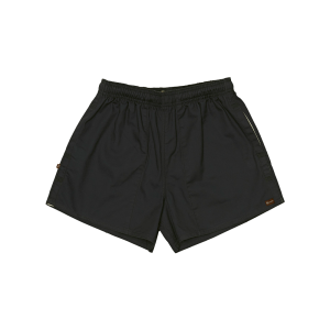 Men's Rugby Shorts - Black, XL