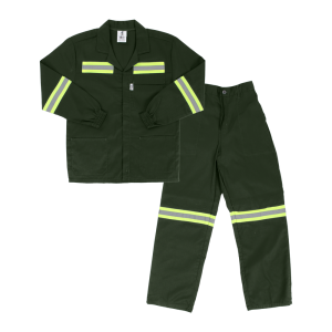 Paramount Conti Suit with Reflective tape and Elasticated cuffs - Cedar Green, 62
