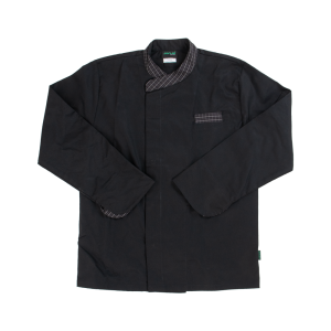 Men's Elite Chef Jacket - Black & Arezzo