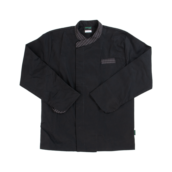 Men's Elite Chef Jacket - Black & Arezzo