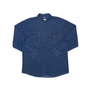 Men's Relaxed fit long sleeve denim shirt