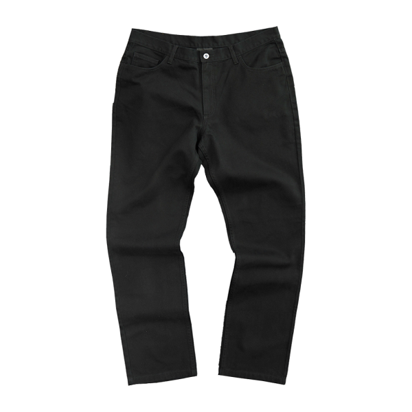 Men’s Black Denim Work Jeans – Classic Fit