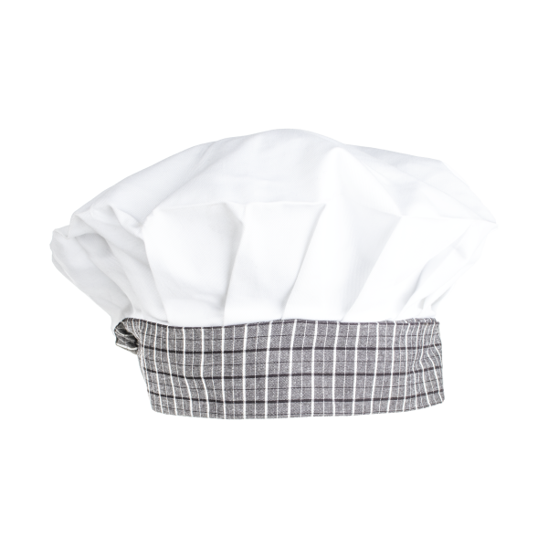 Chef's Hat - White & Fano