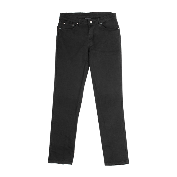 Mens Black Stretch Denim Slim Fit Jeans