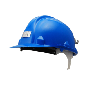 Miners Hat with Metal Clip - Blue, One Size