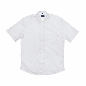 Men's S/S Lounge Shirt - White, 19.5