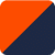 Orange & Navy