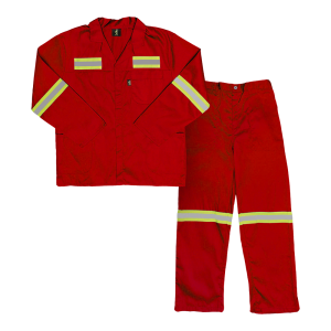 Paramount Polycotton Reflective Conti Suit - Red, 56