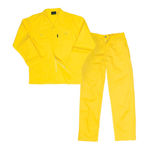 The Grafter Polycotton Conti Suit - SABS Specification - F21 - Yellow, 36