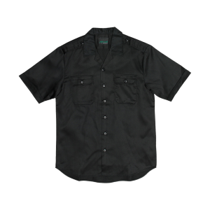 Short Sleeve Combat Shirt - Black, 5XL
