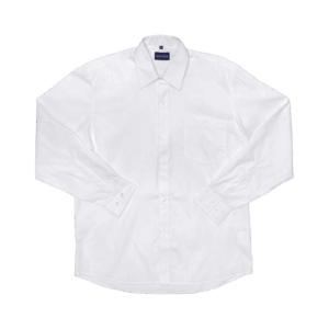 Men's L/S Lounge Shirt - White, 19.5
