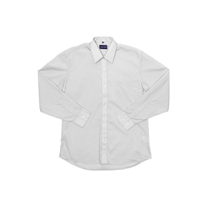Men's L/S Lounge Shirt - White, 21