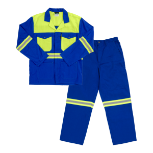 Two Tone Worksuit with Reflective tape