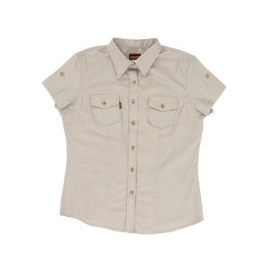 Women's Safari & Hunting Shirt - Stone, 10