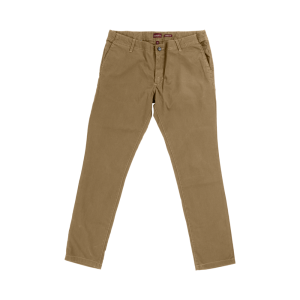 Men's Skinny Chino Trousers - Light Khaki, 46